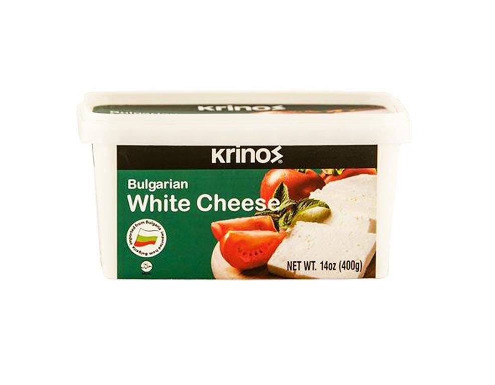 KRINOS Bulgarian white cheese Double Cream\ 400 gr.