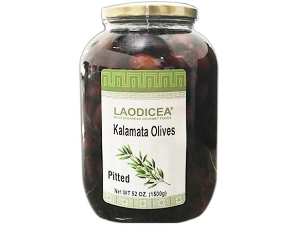 Laodicea Pitted Kalamata Olives, 52 Oz.