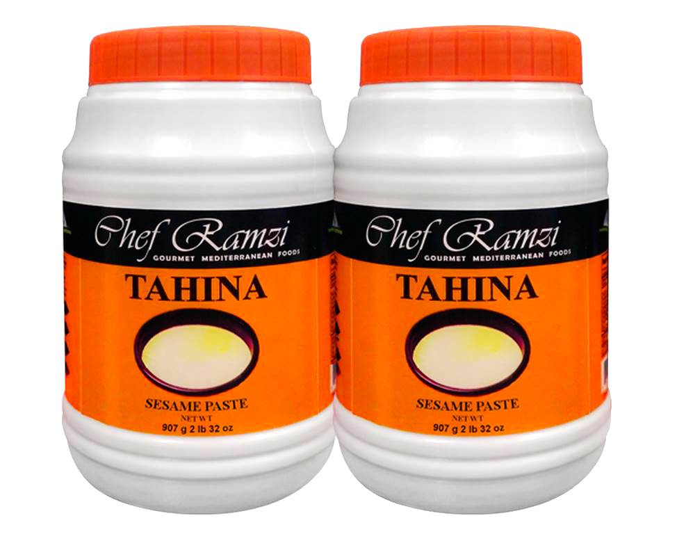 Chef Ramzi Tahini Sesame Paste.  2 lbs - 2 Pcs