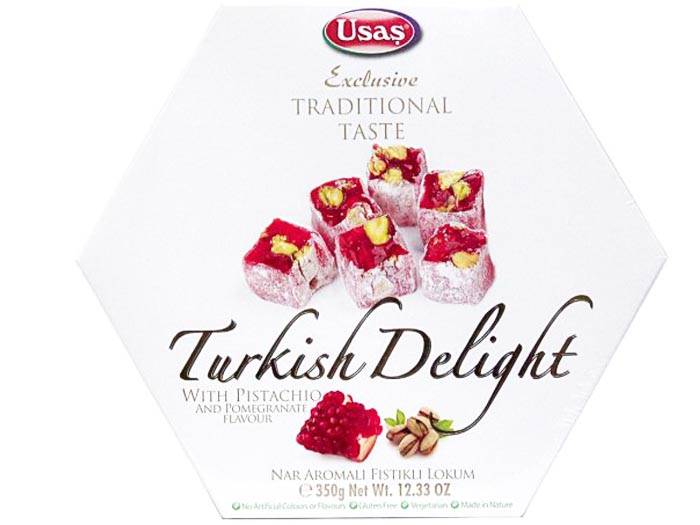 USAS Turkish Delight with Pistachio & Pomegranate